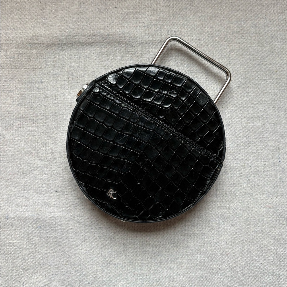 Rachel Comey “Rider” Bag in Black Croc